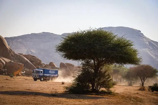Völkel Dakar Team Mercedes-Benz NG 2636 6x6 trucks