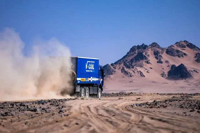 Völkel Dakar Team Mercedes-Benz NG 2636 6x6 trucks