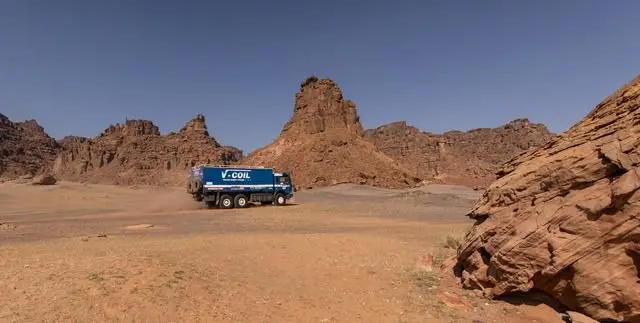 Völkel Dakar Team Mercedes-Benz NG 2636 6x6 trucks