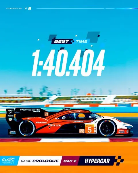 Qatar WEC Prologue - 2e dag Porsche 963