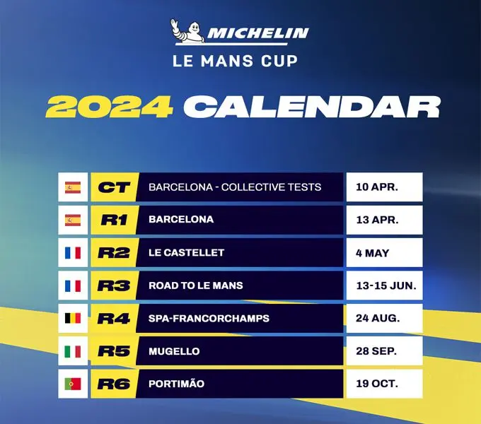 Max van der Snel in Michelin Le Mans Cup