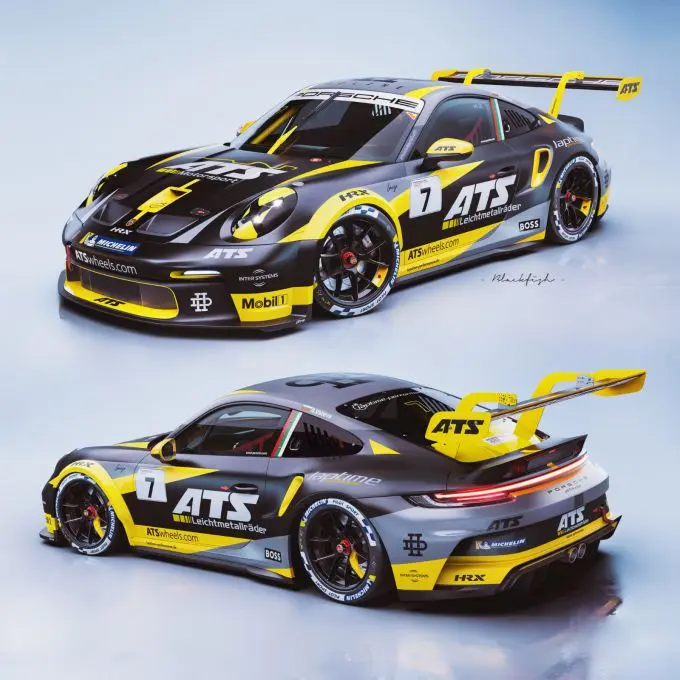 Alexandra Vateva ATS Wheels and Laptime Performance Porsche Sprint Challenge foto 2
