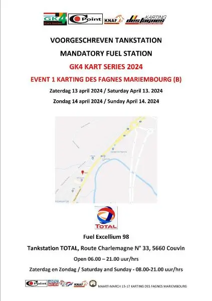 Tankstation Total, Route Charlemagne 33, 5660 Couvin