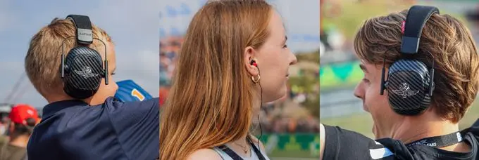 Indy500 Muffy Kids -  Indy500 Racing Pro Earplugs - Indy500 Earmuff