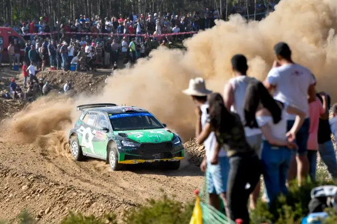 WRC Rally de Portugal 2024 Skoda WRC2