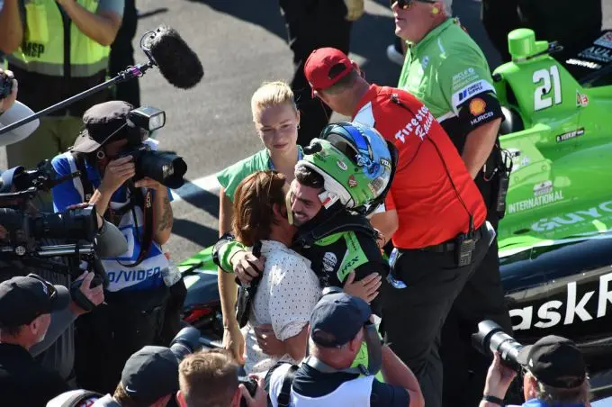Rinus Veekay Indy 500 kwalificatie