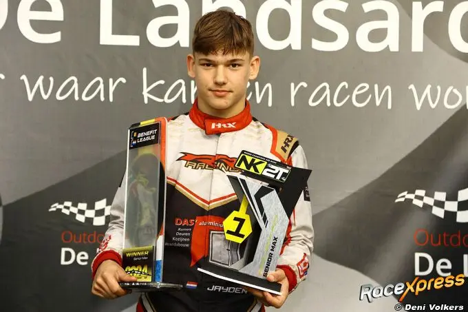 Jayden Thien podium
