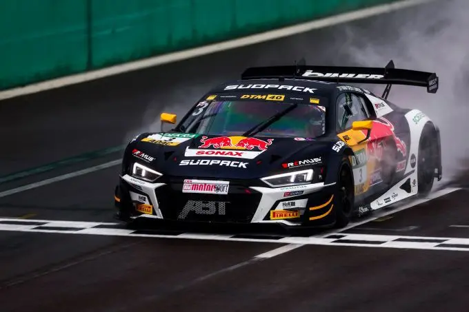 DTM Lausitzring Kelvin van der Linde Audi R8 LMS GT3 Evo2 Abt Sportsline
