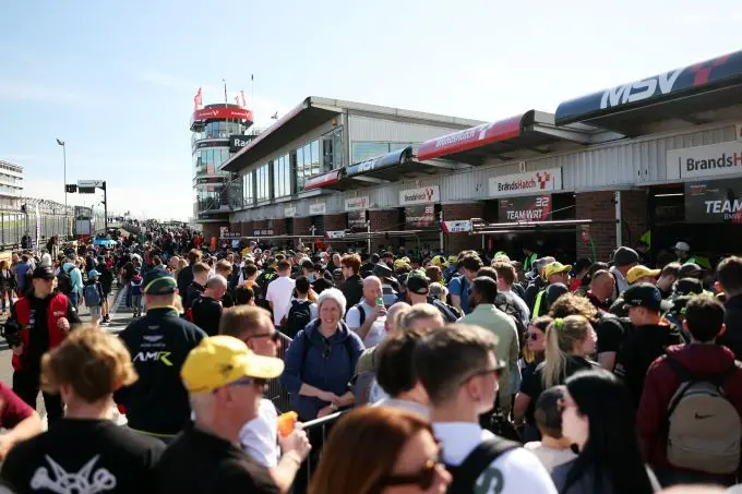 Fanatec GT World Challenge Europe Brands Hatch 18.000 bezoekers