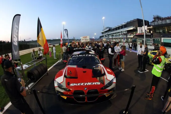 GT World Challenge Misano Dries Vanthoor en Charles Weerts op de grid