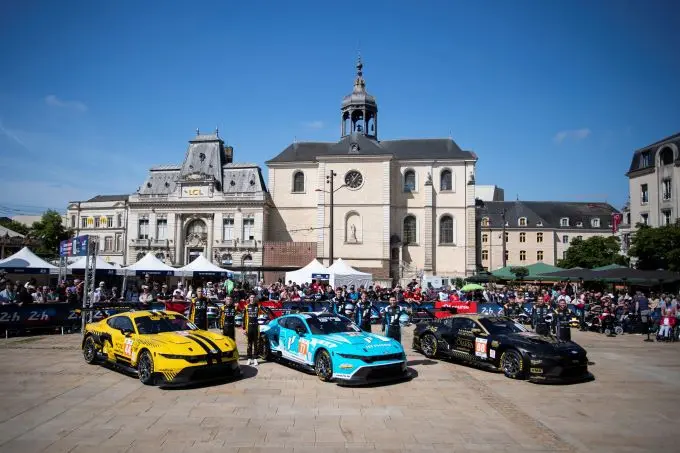 24 Uur Le Mans 2024 Ford Mustang Foto 9