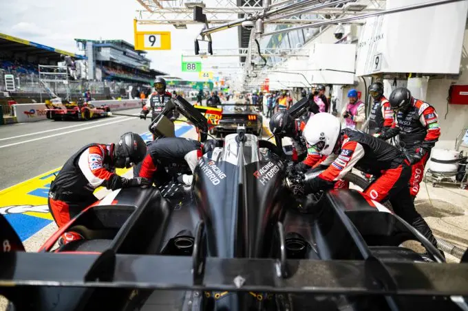 24 Uur Le Mans 2024 Nyck de Vries P2 Bron foto Toyota Gazoo Racing 8