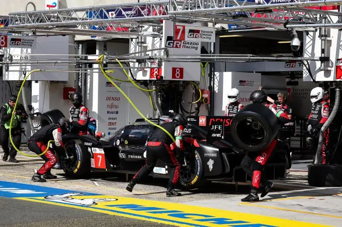 24 Uur Le Mans 2024 Nyck de Vries P2 Bron foto Toyota Gazoo Racing 10