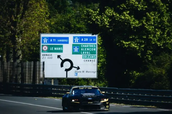 24 Uur Le Mans 2024 Ford Mustang Foto 7