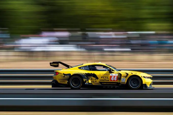 24 Uur Le Mans 2024 Ford Mustang Foto 7