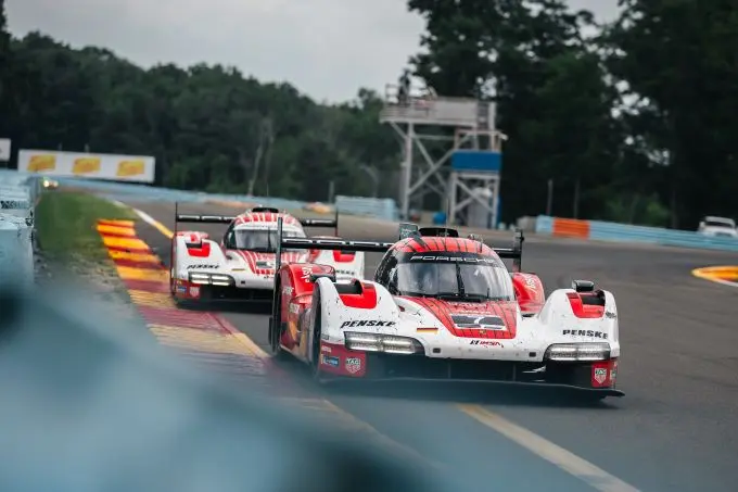IMSA WeatherTech SportsCar Championship '6 Hours Watkins Glen' winnaar Porsche nr7 voor teamgenoot Nr6
