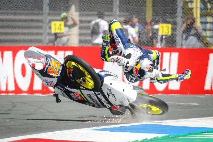 Collin Veijer Crash Assen