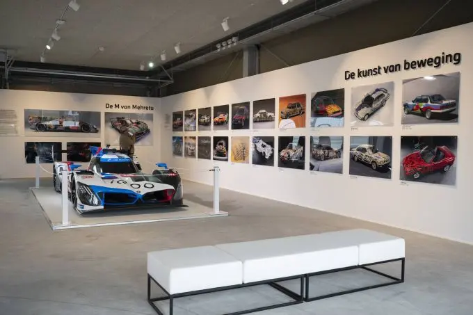 Circuit Zandvoort BMW Art Car foto 2 bron BMW Nederland