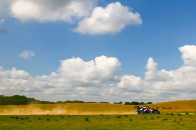 ORLEN 80e Rally van Polen Toyota Yaris