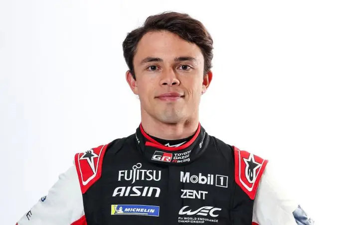 Nyck de Vries WEC Toyota GR010 Hybrid
