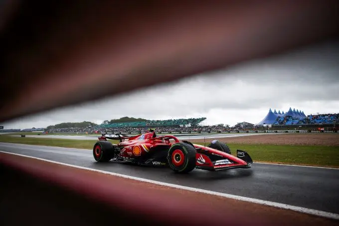 Ferrari at Silverstone