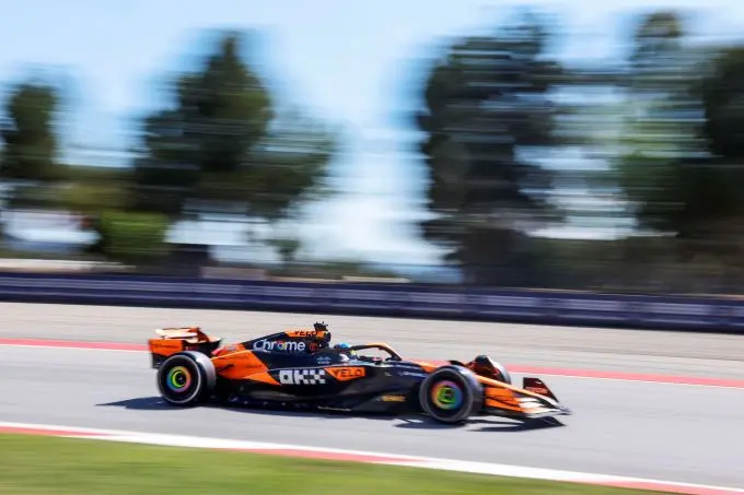 McLaren GP Spanje 2024 actie