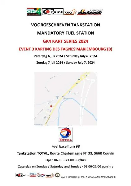 verplicht tankstation
