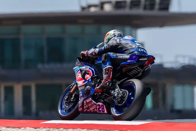 Glenn van Straalen Pata Yamaha Ten Kate Racing