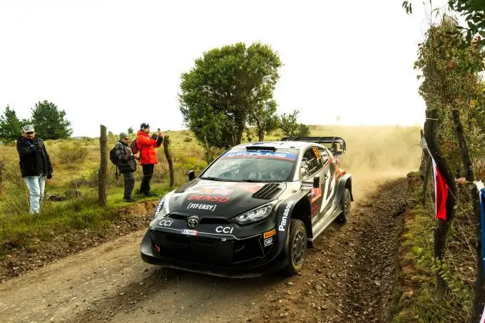 FIA WRC Rally Chile Bio Bio Foto 2 Kalle Rovanpera P3 Toyota GR YARIS Rally1 HYBRID