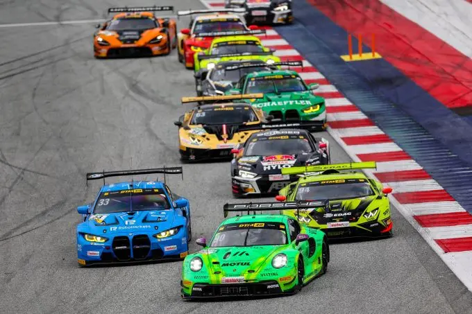 DTM Red Bull Ring 2024 Foto 9 P5 Nr90 Ayhancan Guven TUR Porsche_911_GT3_R_Manthey_EMA