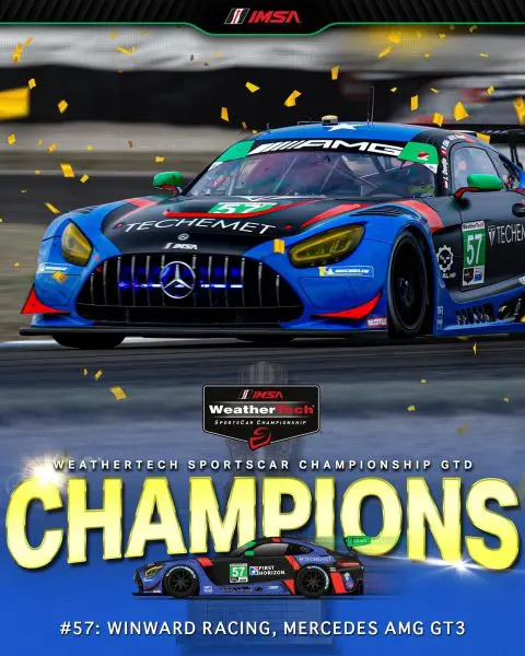 Indy Dontje IMSA-GTD kampioen 2024 Motul Petit Le Mans Road Atlanta Foto 18