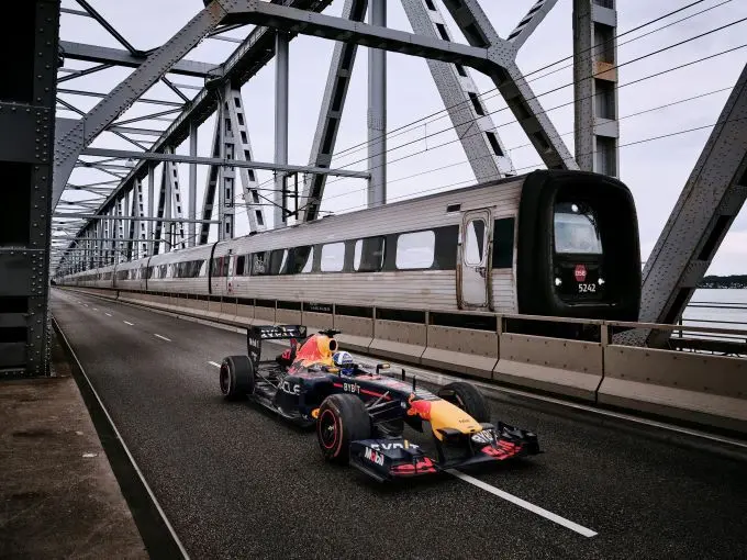 Red Bull Scandinavië trip David Coulthard Foto 6