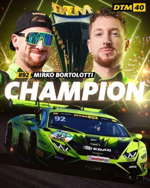 DTM kampioen 2024 Mirko Bortolotti