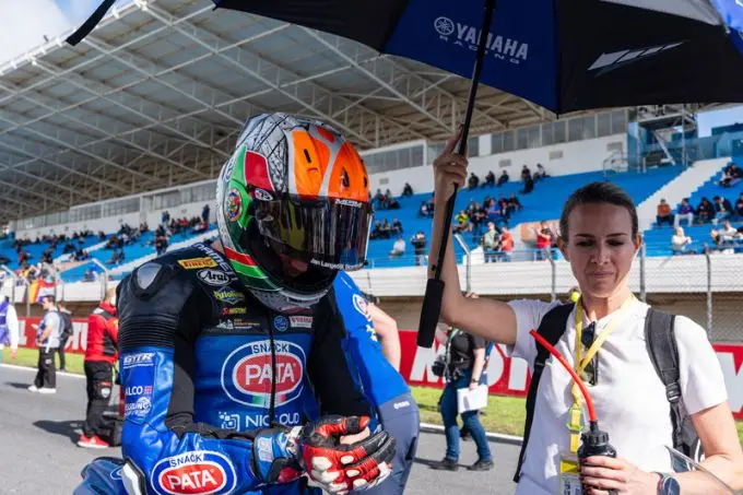 Glenn van Straalen Pata Yamaha Ten Kate Racing