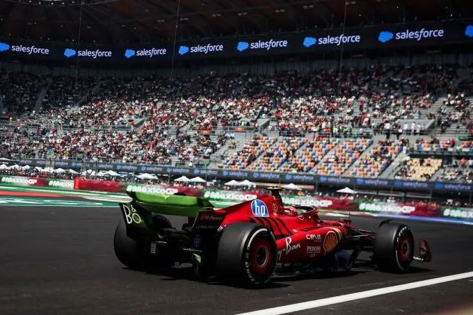 Ferrari SF24 F1 GP Mexico 2024 rear