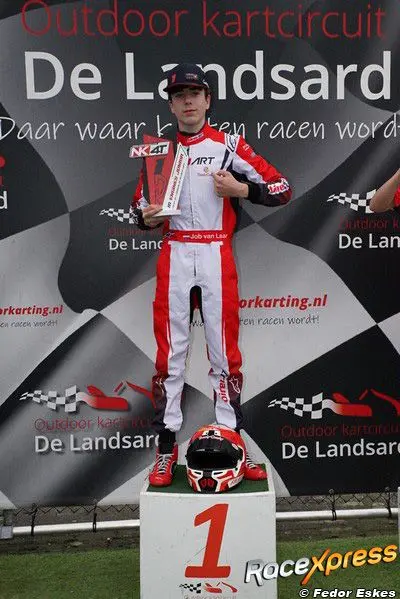 Job van Laar podium