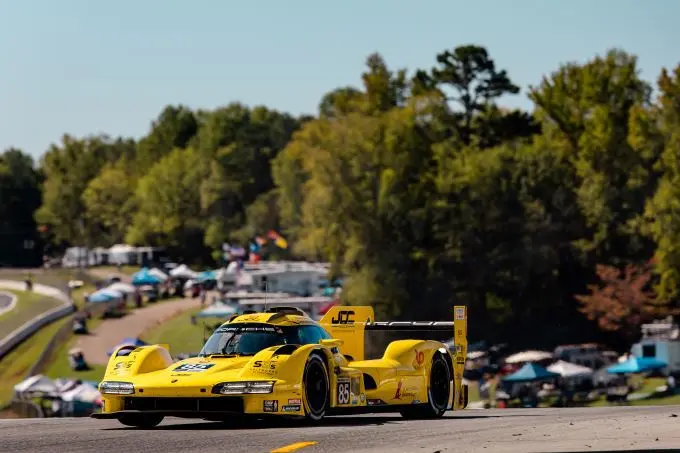 IMSA WeatherTech SportsCar Championship Road Atlanta Porsche kwalificatie vrijdag Foto 2 P6 voor Tijmen van der Helm/Westbrook/Hanson (NL/UK/UK), Porsche 963 #85, 1:10.103 minuten