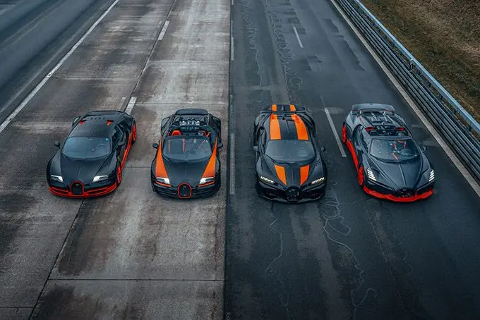 Bugatti open top 