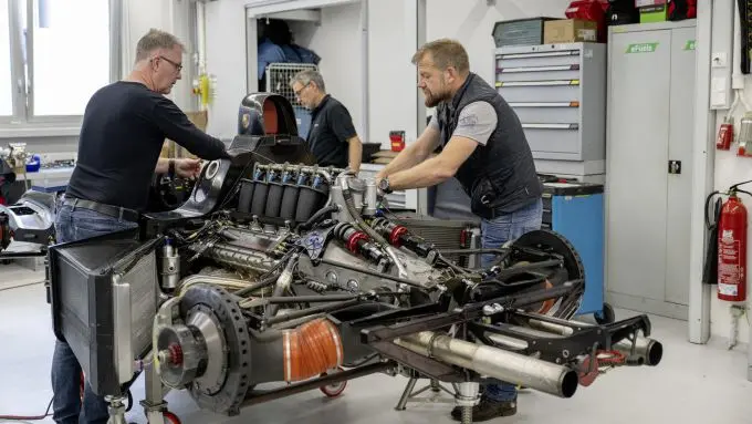 Porsche LMP2000-project ‘9R3’ Foto 13