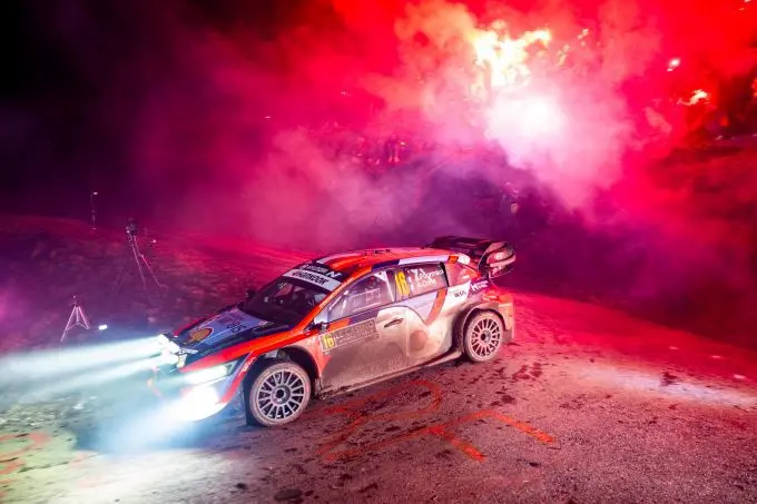 Rally Monte Carlo 2025 Foto 3 RBCP Adrien Fourmaux actie