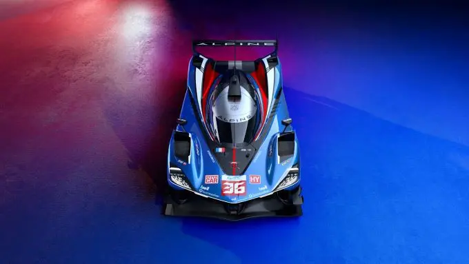 Alpine Endurance Team FIA WEC livery Alpine A424 Hypercar Foto 2