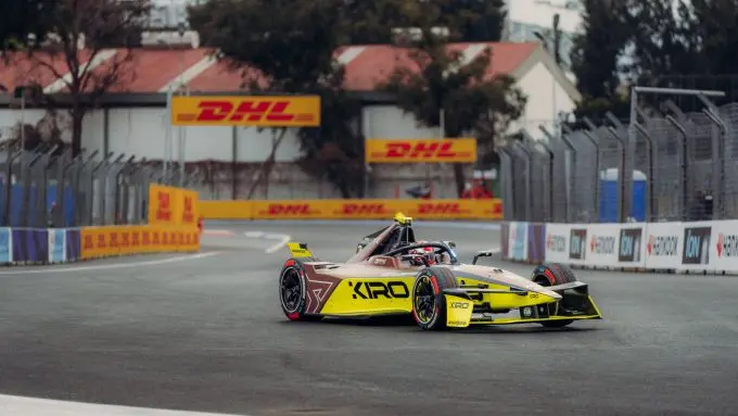 Formule E Mexico Stad 2025 Porsche Foto 9 David Beckmann Porsche 99X Electric WCG3 Nr3
