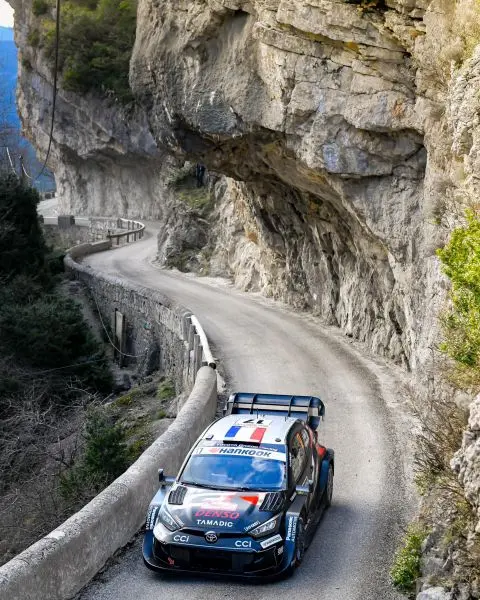 Rally Monte Carlo 2025 Nr17 Sebastien Ogier Vincent Landais actie