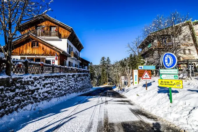 "Rally Monte Carlo 2025 Foto 4 RBCP sneeuwlandschap
