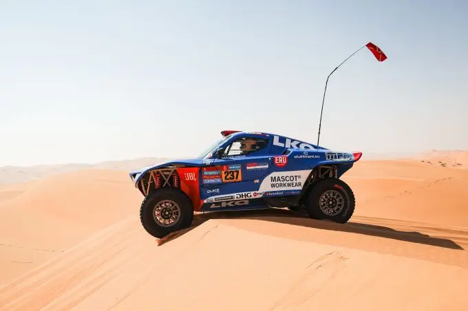 Tom en Tim Coronel Dakar 2025 Century CR7