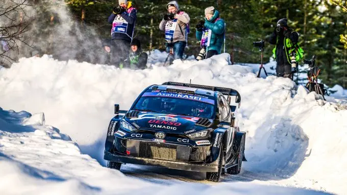 Rally Sweden 2025 zaterdag Foto 2 Katsuta Toyota