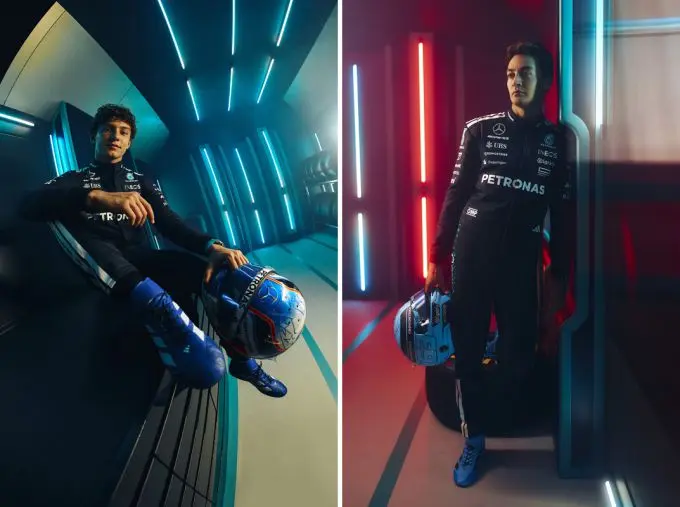 Adidas en Mercedes-AMG PETRONAS F1 Team debuteren eerste collectie voor fan en atleet