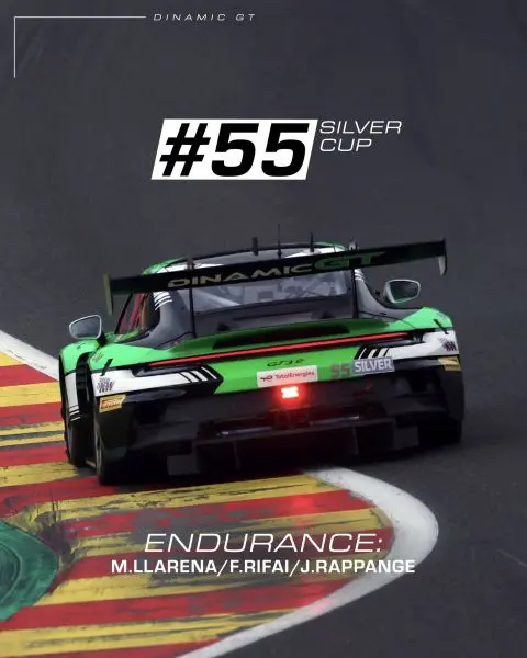 GT World Challenge Europe Silver Cup Dinamic GT Jop Rappange Foto 4