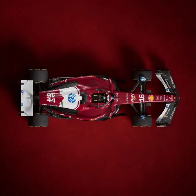 F1 75-livery introductie evenement O2 Londen Ferrari Foto 3