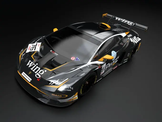 GT World Challenge Europe 2025 Barwell Motorsport Lamborghini Foto 3 voorzijde